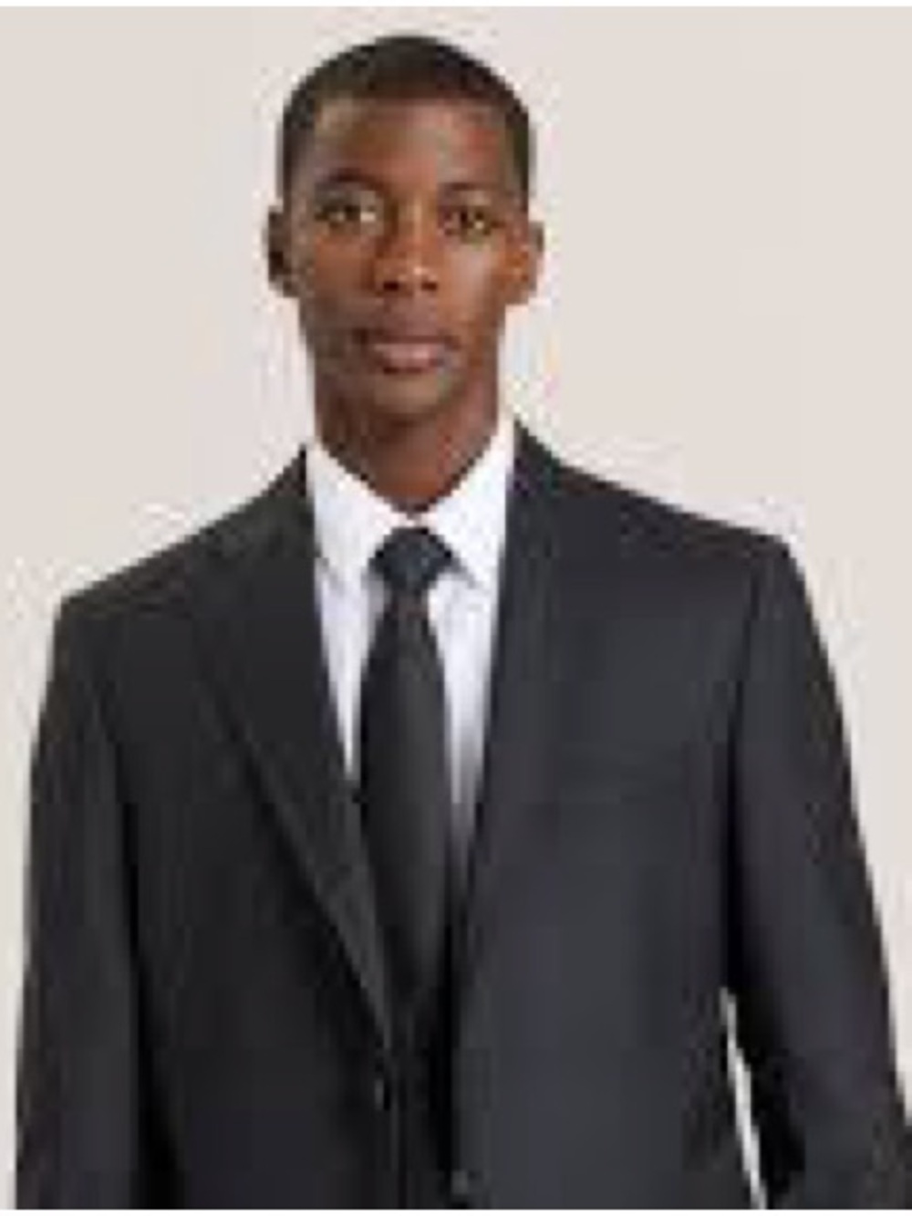 Ted Baker Endurance Men's Black Two-Button - Sleek Tailored Blazer 40S
